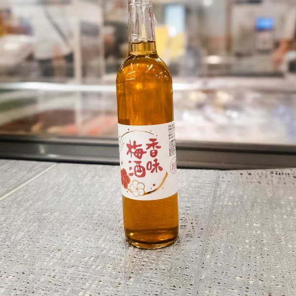 香味梅酒の瓶